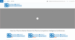 Desktop Screenshot of pharmamarketresearchconference.com